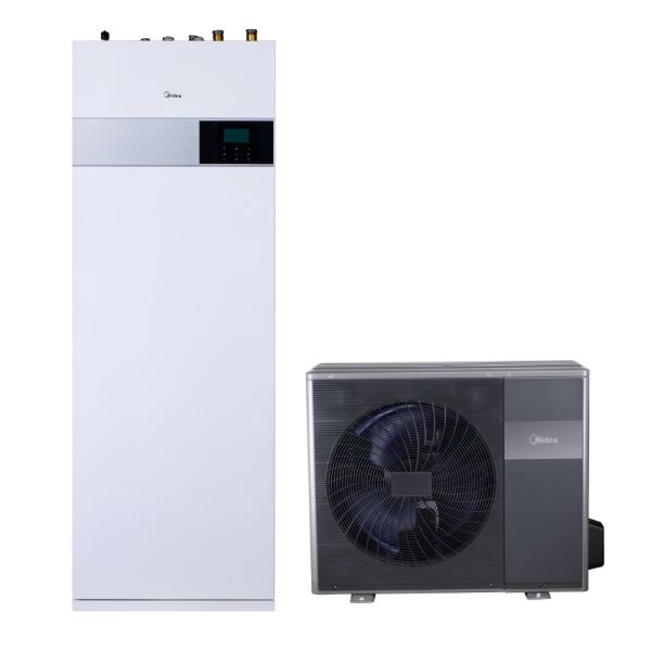 Midea MHA-V6W/D2N8-B2H2-IWT240 M-Thermal osztott hőszivattyú (R32, 6 kW, 1 fázis, 240l, fekete)
